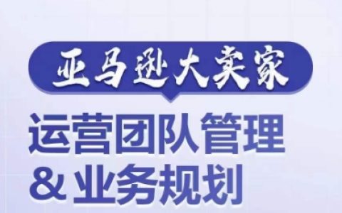 揭秘亞馬遜大賣家運營團隊管理：如何打造超強實力，實現(xiàn)業(yè)務(wù)規(guī)劃與成長