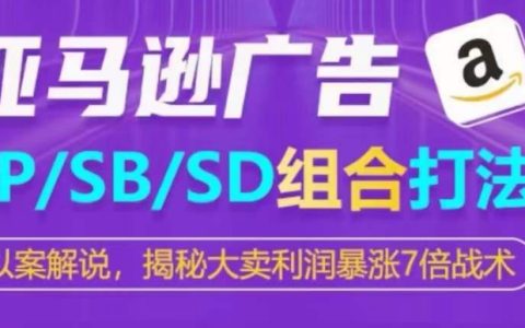 亞馬遜廣告策略揭秘：SP/SB/SD組合打法，讓大賣家利潤激增7倍的高效戰術
