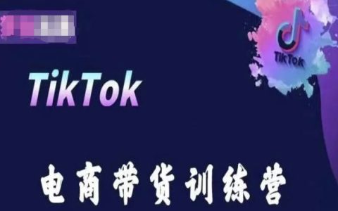 TikTok電商帶貨實戰訓練營：順應時代趨勢，解鎖跨境掘金新技能