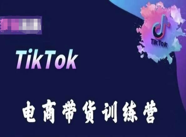 TikTok電商帶貨訓練營，跟隨時代潮流，跨境掘金
