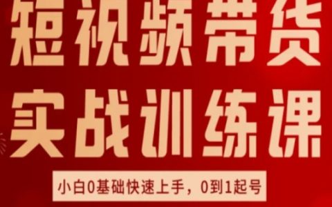 【實(shí)戰(zhàn)教程】短視頻直播帶貨入門(mén)，小白零基礎(chǔ)快速掌握好物分享技巧，從零開(kāi)始打造爆款賬號(hào)