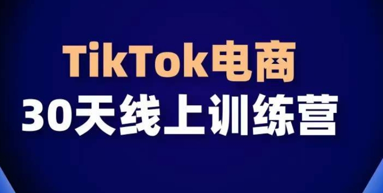TikTok電商帶貨30天線上課，不可錯(cuò)過的全球流量洼地！