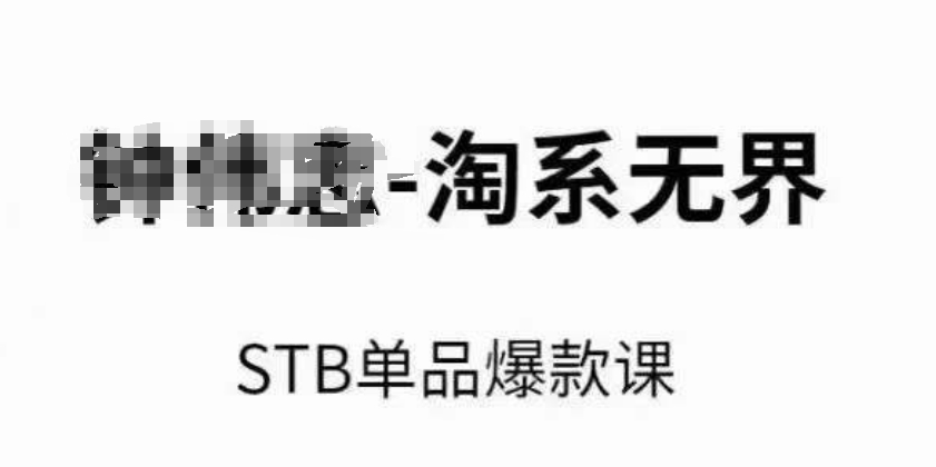 淘系無界STB單品爆款課（2024），付費帶動免費的核心邏輯，萬相臺無界關鍵詞推廣/精準人群的核心