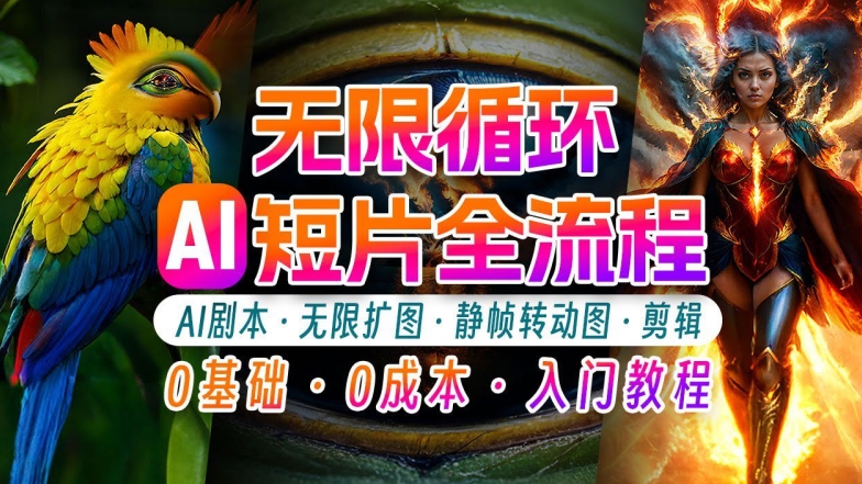 AI剪輯無(wú)限循環(huán)畫(huà)面：新手輕松月入上萬(wàn)的秘技【揭秘】
