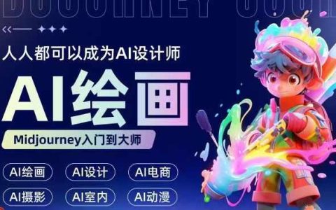 AI繪畫入門攻略：零門檻教學，打造設計小白到AI設計達人的蛻變之路