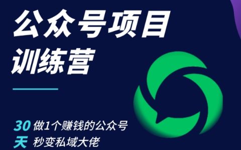 30天打造高收益公眾號，輕松掌握私域流量運營技巧