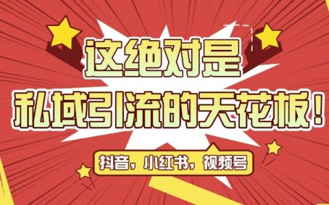 全網引流新招：多平臺公域轉私域技巧，快速吸引500+客戶，附贈引流腳本與克隆截流策略【揭秘】