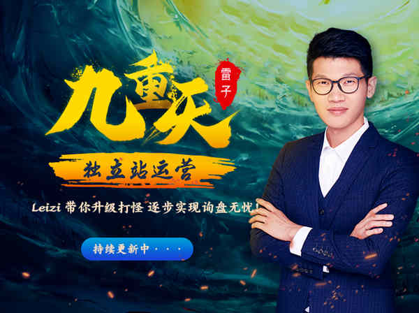 雷子-Leizi獨立站運營一重天到四重天打包