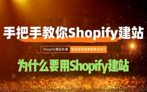 TikTok電商帶貨訓練營+shopify 獨立站搭建課程