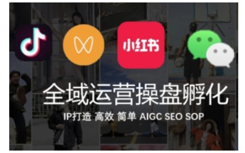 全渠道運營策略：抖音+私域+小紅書，高效輕松打造個人/企業IP