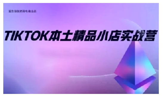 TikTok本土精品小店出海實戰營，從入門到高階，不止0-1!