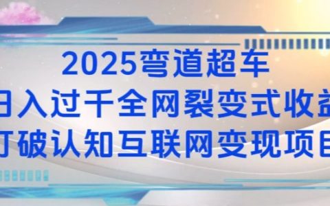 2025年彎道超車：日收入破K全網(wǎng)裂變式盈利項(xiàng)目深度解析