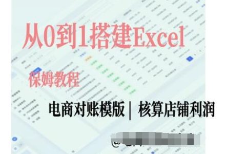電商對賬實戰(zhàn)課程：手把手教你從零開始構(gòu)建Excel電商對賬模板