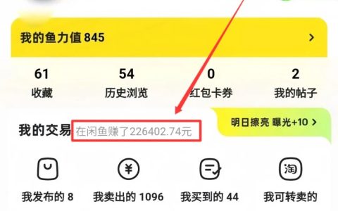 在閑魚上做這個產品的無貨源，兩個月賺了45000+
