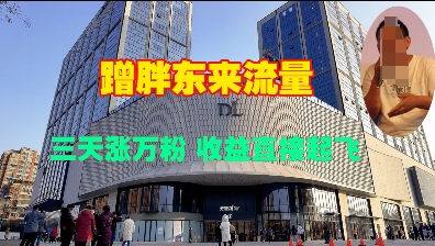 蹭胖東來流量，三天漲萬粉，收益直接起飛
