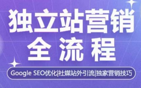 構建獨立站全攻略：從Google SEO優化到社媒站外引流，揭秘獨家營銷技巧