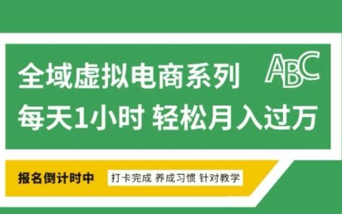 2025虛擬電商零違規(guī)日入過(guò)萬(wàn)實(shí)戰(zhàn)：全自動(dòng)多平臺(tái)矩陣玩法，小白7天搭建變現(xiàn)系統(tǒng)