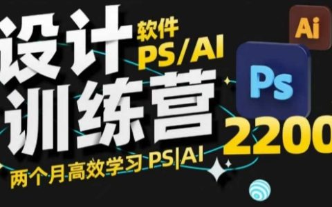 PS+AI設計訓練營：兩個月快速掌握設計技能，從零到精通