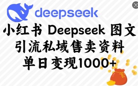 小紅書深度探索圖文引流秘籍，日銷千份私域熱銷資料，高效變現攻略大揭秘！