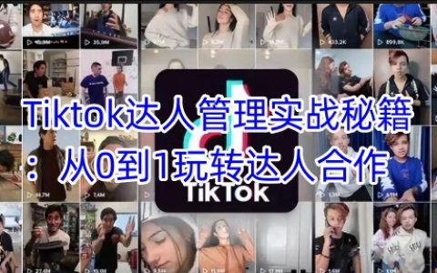 TikTok達人營銷策略全攻略：新手入門到高效合作實戰