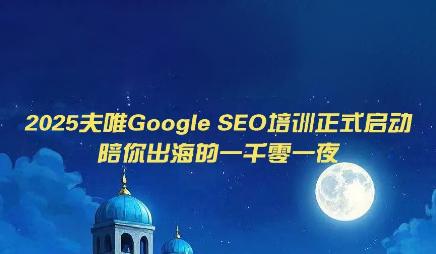2025搜外夫唯Google獨立站SEO系統教程，從零搭建到變現的完整SEO解決方案