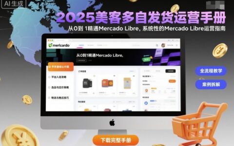 2025美客多自發(fā)貨運營手冊：從0到1精通Mercado Libre，系統(tǒng)性的Mercado Libre運營指南