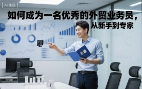 如何成為一名優秀的外貿業務員，從新手到專家