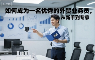 如何成為一名優秀的外貿業務員,從新手到專家