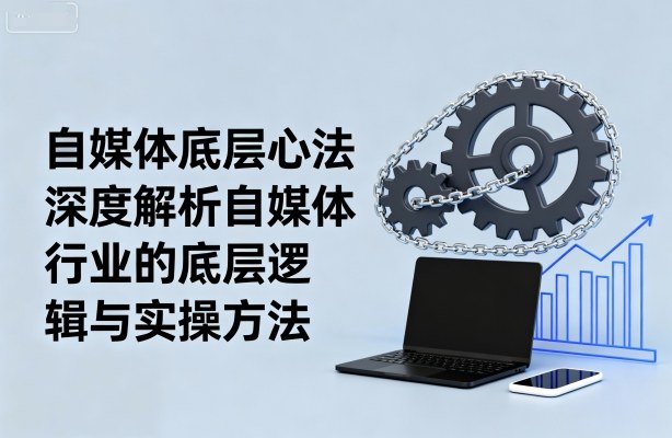 自媒體底層心法，深度解析自媒體行業的底層邏輯與實操方法
