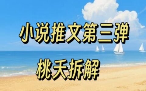 小說推文項目操作全流程第三彈，0粉就能做，門檻低非常適合新手