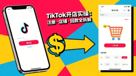 TikTok從開店到投流的進階課,從基礎實操到高階技巧一網打盡