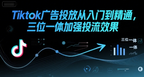 Tiktok廣告投放從入門到精通，三位一體加強投流效果