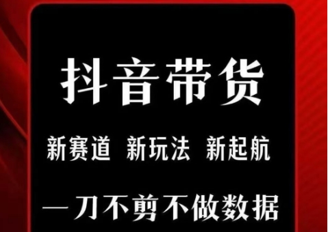 抖音短視頻一刀不剪帶貨，不剪輯，不直播，每天發(fā)個視頻，等著出單獲取帶貨傭金