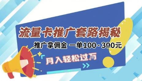 2025年外面賣1500的流量卡項目最新玩法，綠色無門檻對新手非常友好，日入3張+