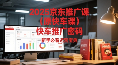 2025京東推廣課（原快車課）解鎖京東快車推廣密碼，新手必看運營寶典