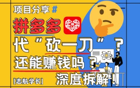 【2025最新】拼多多代坎助力項目深度拆解：還能掙錢嗎?全流程玩法