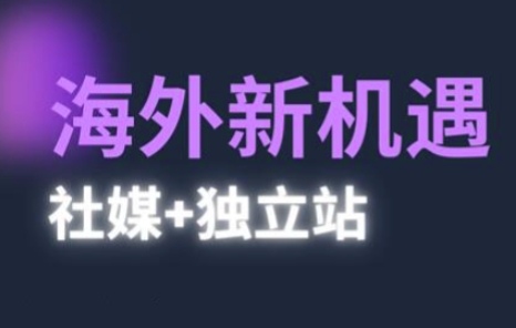 2025出海新機遇(社媒+獨立站),海外新機遇,實現獨立站的高效運營與出海