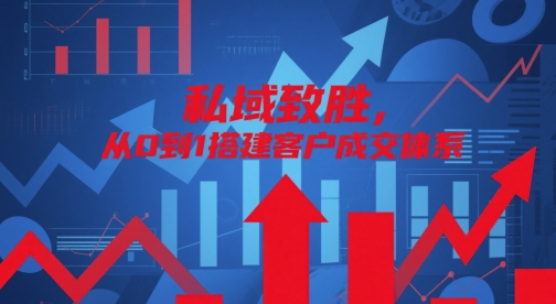 私域致勝，從0到1搭建客戶成交體系