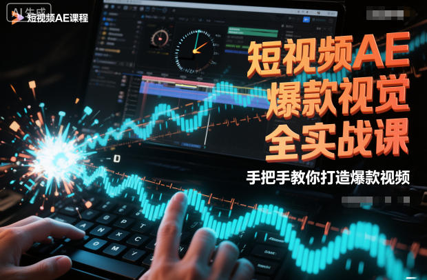 短視頻AE爆款視覺全實(shí)戰(zhàn)課，手把手教你打造爆款視頻
