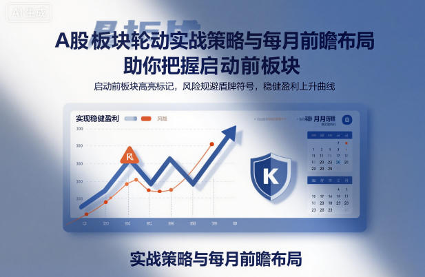 A股板塊輪動實(shí)戰(zhàn)策略與每月前瞻布局，助你把握啟動前板塊，規(guī)避風(fēng)險，實(shí)現(xiàn)穩(wěn)健盈利