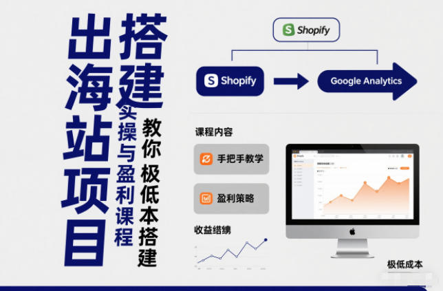 小淘出海站項(xiàng)目,搭建實(shí)操與盈利課程,手把手教你用極低成本搭建